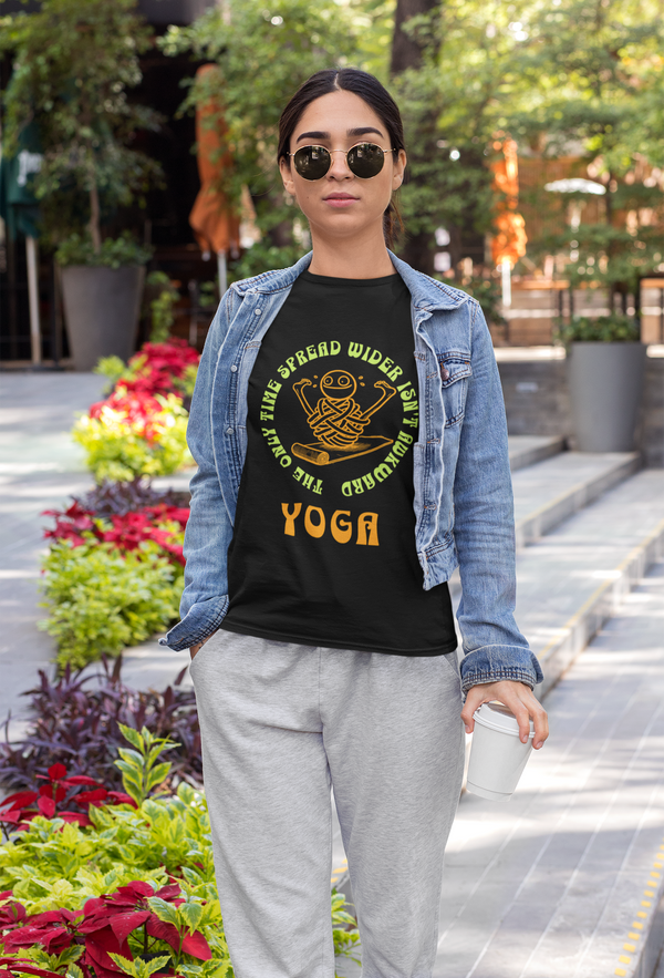 Yoga, The Only Time - Unisex Jersey Short Sleeve Tee