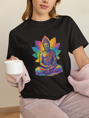 Colorful Buddha Meditation Unisex T-Shirt