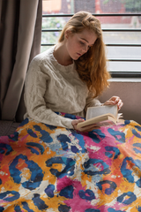 Wild Palette - Velveteen Plush Blanket