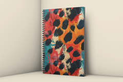 Electric Cheetah - Spiral Notebook - Ruled Line