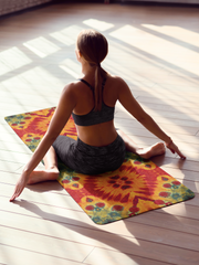 Sunburst - Rubber Yoga Mat