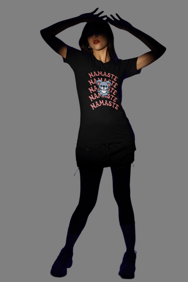 Cute Koala Namaste - Unisex Jersey Short Sleeve Tee