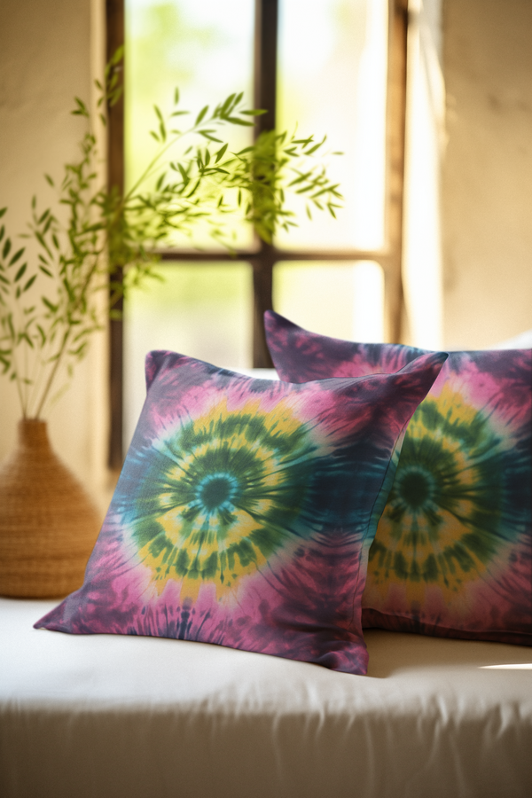 Cosmic Harmony - Spun Polyester Square Pillow