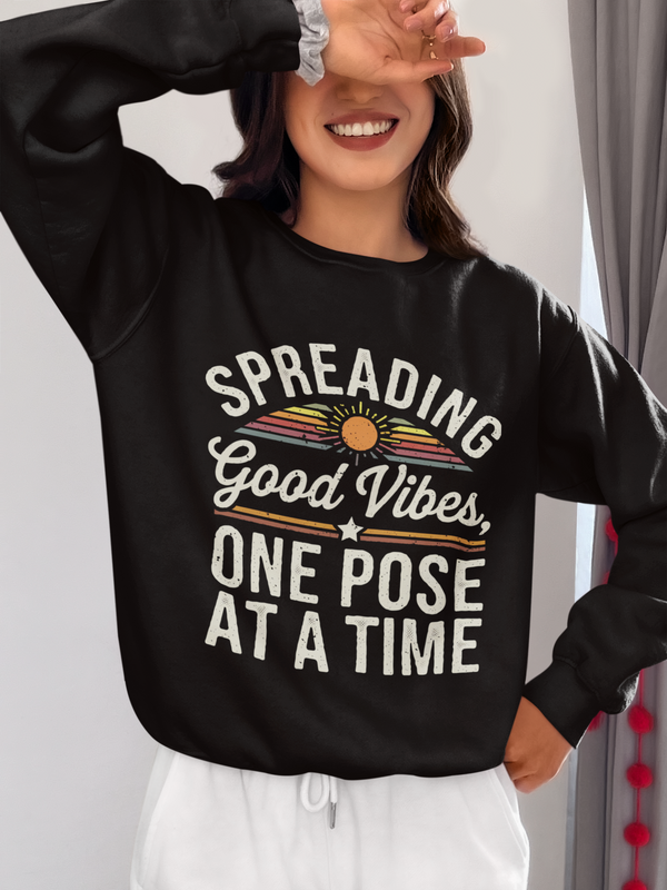 Spreading Good Vibes - Unisex Heavy Blend™ Crewneck Sweatshirt