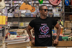 Chill, The Universe is Winging it too - Unisex Jersey Short Sleeve Tee