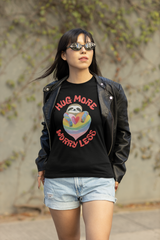 Hug More Worry Less - Unisex Jersey Short Sleeve Tee