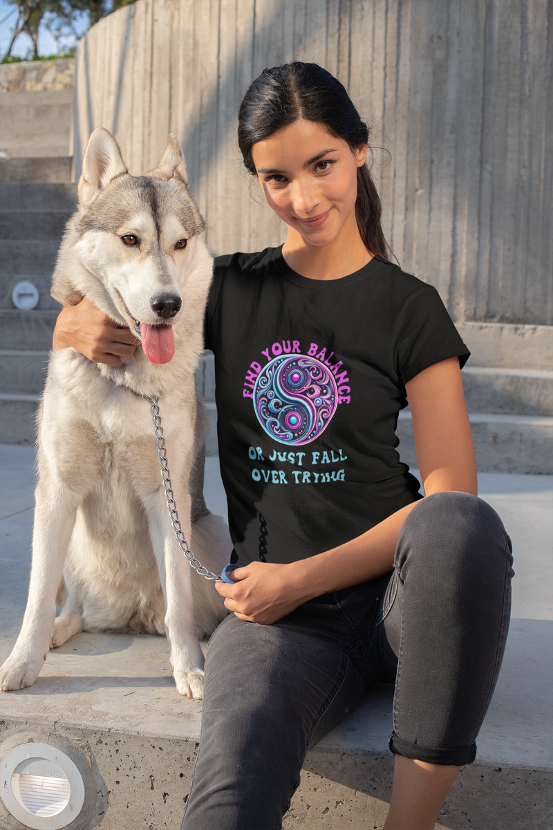Find your balance - Unisex Jersey Short Sleeve Tee